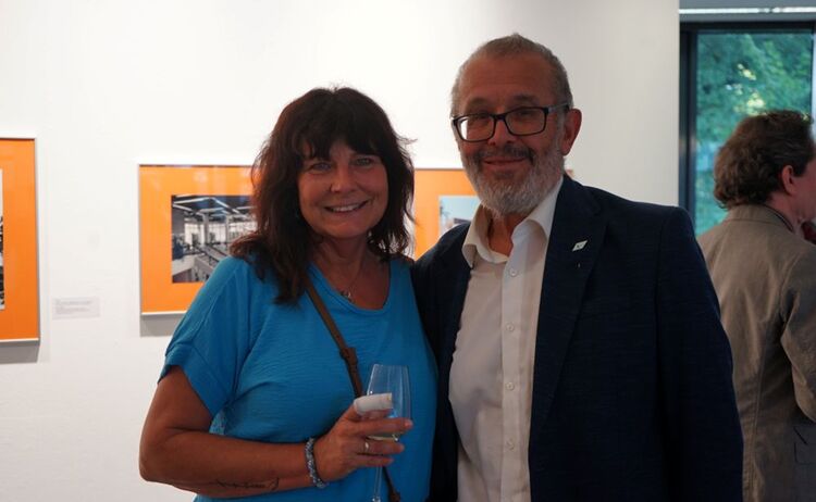 Martina Arnusch-Haselwarter, Stadträtin und Richard Fischer, Stellvertretender Landrat: Zum Vergrößern auf Bild klicken