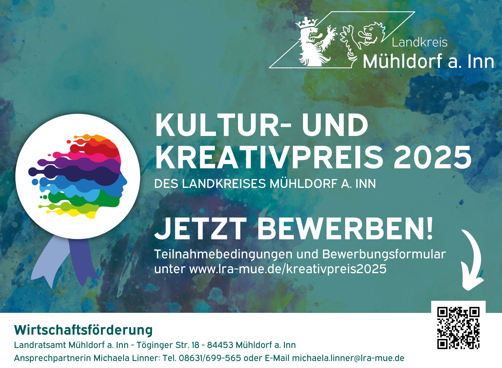 Anzeige Kultur- und Kreativpreis